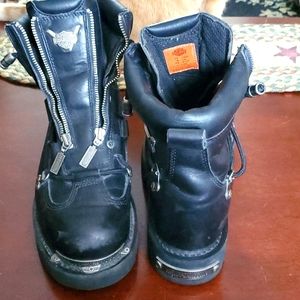 Men's Harley-Davidson leather boots size 10